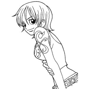 Colorindo a Aventura: Personagem de One Piece