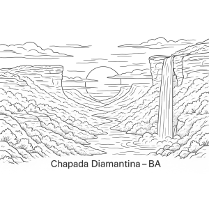 Colorindo a Chapada Diamantina