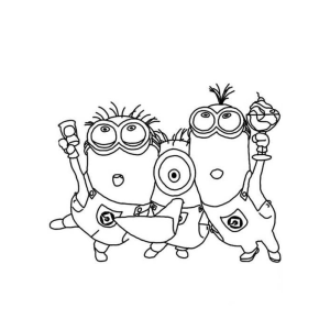 Colorindo a Festa dos Minions
