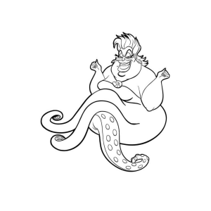 Colorindo a Magnífica Ursula