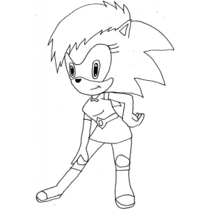 Colorindo Amy Rose