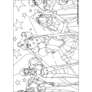Colorindo as Guerreiras Sailor em Ação