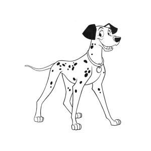 Colorindo Aventuras com Pongo, o Dalmatian