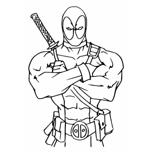 Colorindo o Charme Irreverente do Deadpool