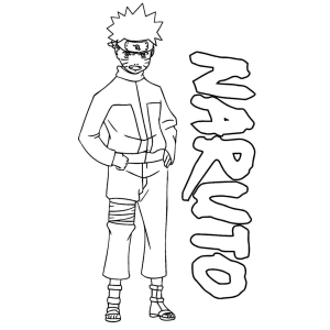 Colorindo com Naruto Uzumaki