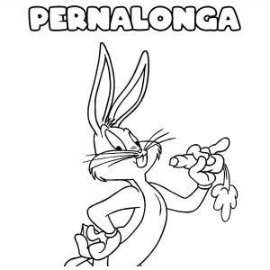 Colorindo com Pernalonga: Diversão Garantida