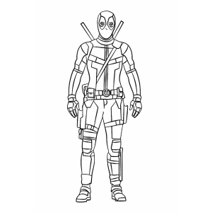 Colorindo Deadpool: O Herói Mais Irreverente
