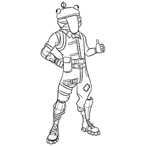 Colorindo o Durrr Burger de Fortnite