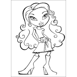 Colorindo a Elegância das Bratz