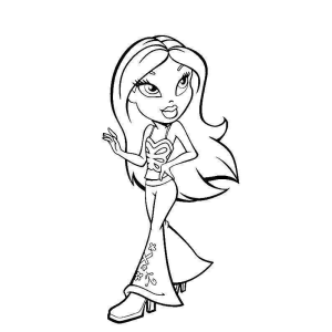 Colorindo a Elegância Bratz