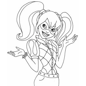 Colorindo Harley Quinn: A Rainha do Caos em Cena!