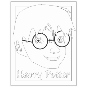 Colorindo Harry: A Magia dos Óculos Redondos