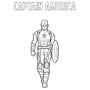 Colorindo o Heroísmo de Capitão América