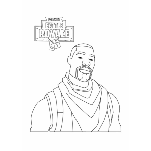 Colorindo o Icônico Líder Fortnite