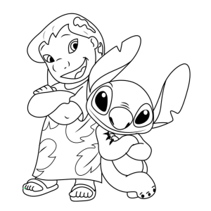 Colorindo Lilo e Stitch: Uma Aventura Havaiana