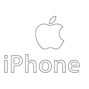 Colorindo o Clássico Logo do iPhone