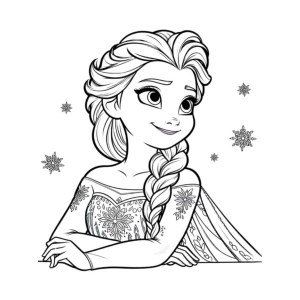 Colorindo a Magia de Frozen