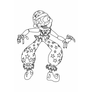Colorindo o Misterioso Animatrônico de FNAF