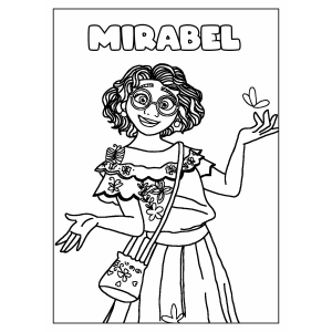 Colorindo o Encanto de Mirabel