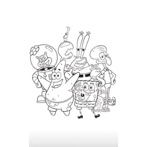 Colorindo o Mundo de Bob Esponja