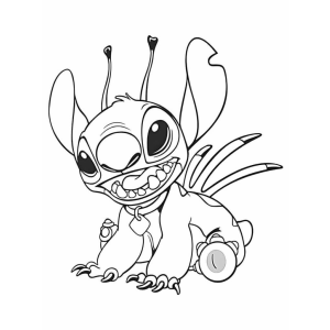 Colorindo o Stitch: Uma Aventura Intergaláctica