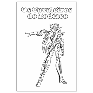 Colorindo o Universo de Os Cavaleiros do Zodíaco