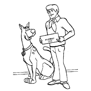 Colorindo Scooby-Doo e o Mistério