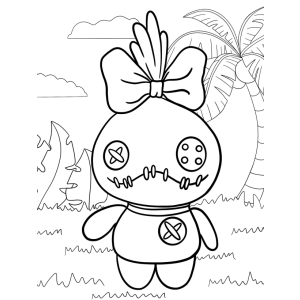 Colorindo Scrump na Ilha Tropical
