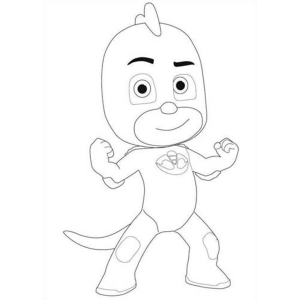 Colorindo o Valente PJ Mask