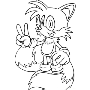 Colorindo Aventuras com Tails