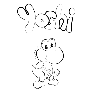 Dê Vida ao Yoshi com Cores!