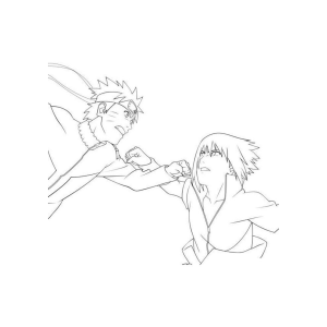Confronto Épico: Naruto vs. Sasuke