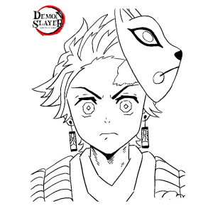 Cor e Sombra com Tanjiro Kamado de Demon Slayer