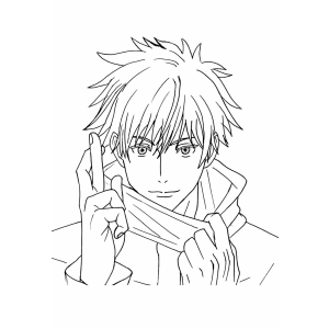 Cores de Satoru Gojo