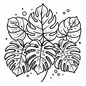 Cores da Monstera Encantada