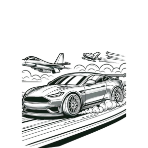 Corrida Alucinante: Carros e Jatos