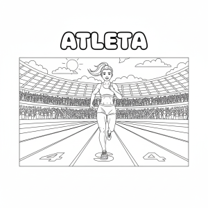 Corrida de Atleta: Energia e Movimento