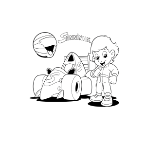 Corrida Colorida com Senninha e Braço Duro