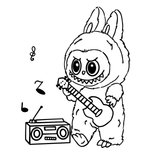 Criatura Musical com Ukulele