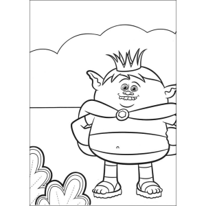 Crie e Colora o Rei Troll em Sua Aventura