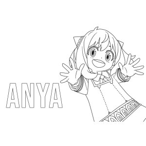 Dê Vida às Aventuras da Anya