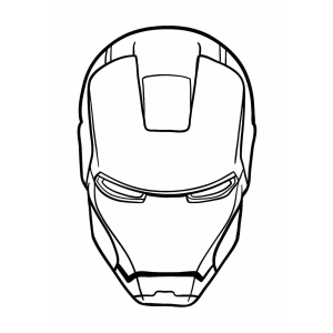 Desenho do Icônico Capacete do Homem de Ferro