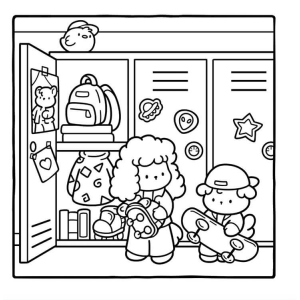 Dia Escolar com Amigos Descolados