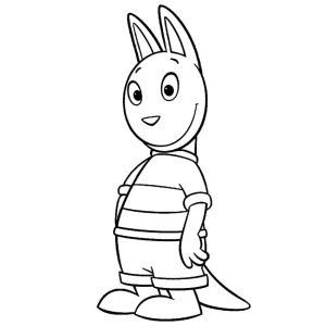 Diversão com o Canguru do Backyardigans