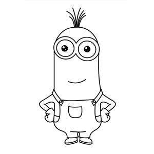 Divertida Arte para Colorir dos Minions
