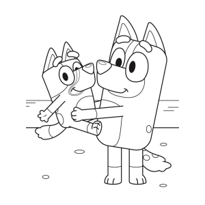 Divertido Dia com Bluey e Bingo