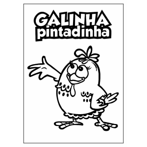 Divirta-se Colorindo a Galinha Pintadinha