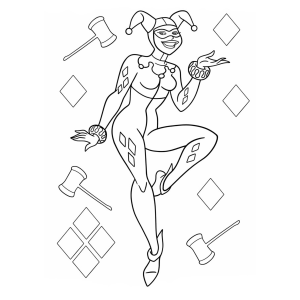 Divirta-se com Harley Quinn