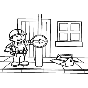 Divirta-se Colorindo com Bob, o Construtor!