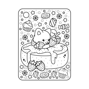 Doçura Kawaii: Delícias com um Toque de Fofo
